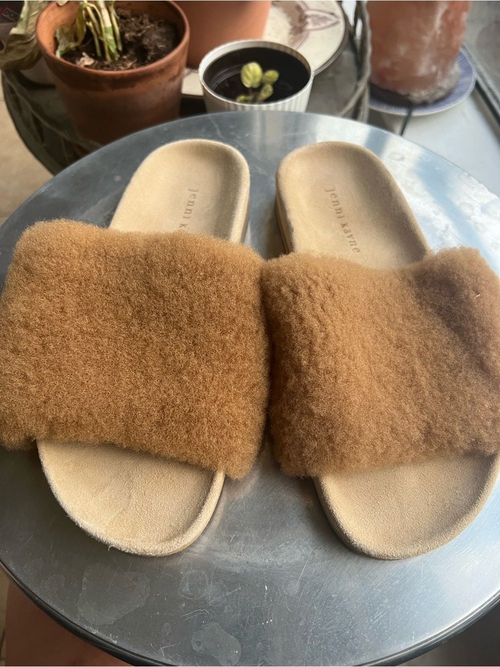 NEW Jenni Kayne Shearling Slide
Sandal. Natural. 8/38 - Picture 2 of 10
